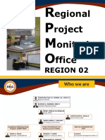 R P M O: Egional Roject Onitoring Ffice