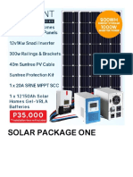 Solar Package