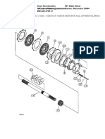 114367a4 or 114367a5 Rear Drive Axle, Differential Brake