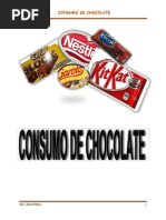 Consumo de Chocolate en Montero