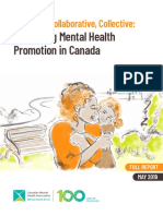 Cohesive, Collaborative, Collective: Advancing Mental Health Promotion in Canada