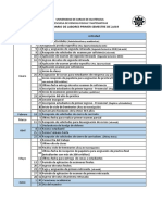 Calendario 1er Semestre 2019 - 0