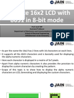 Interface a 2x16 LCD With 8051 in 8-BitSMP