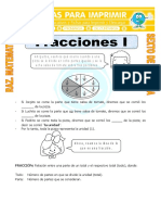 Gráficas de Fracciones para Sexto de Primaria