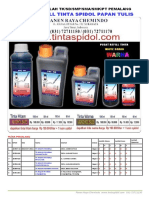 Jual Tinta Spidol Papan Tulis Alkohol Base Hub: 031-72711150