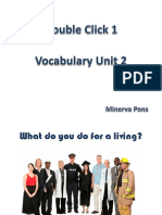 Vocabulary Unit 2 (Double Click 1) PDF