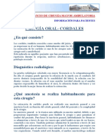Cirugia Cordales PDF