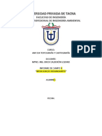 Ejemplo de Informe de Campo Topografía y Cartografía