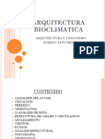 ARQUITECTURA BIOCLIMATICA