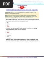 itexamanswers.net  – CCNP ROUTE Chapter 2 Exam Answers (Version 7) – Score 100%