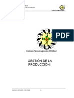 Gestión de La Producción I