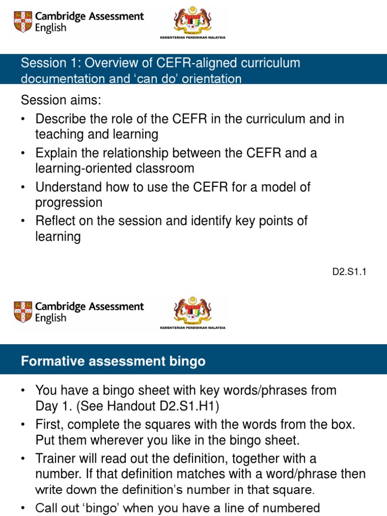 CEFR Curriculum Overview and Planning | PDF | Lesson Plan | Curriculum