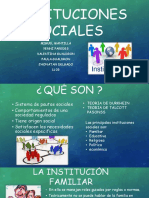 Instituciones Sociales