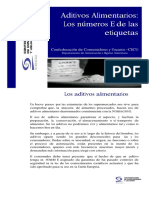 Complementario 2 Aditivos Alimentarios PDF