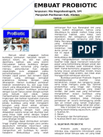 Leaflet Cara Membuat Probiotik