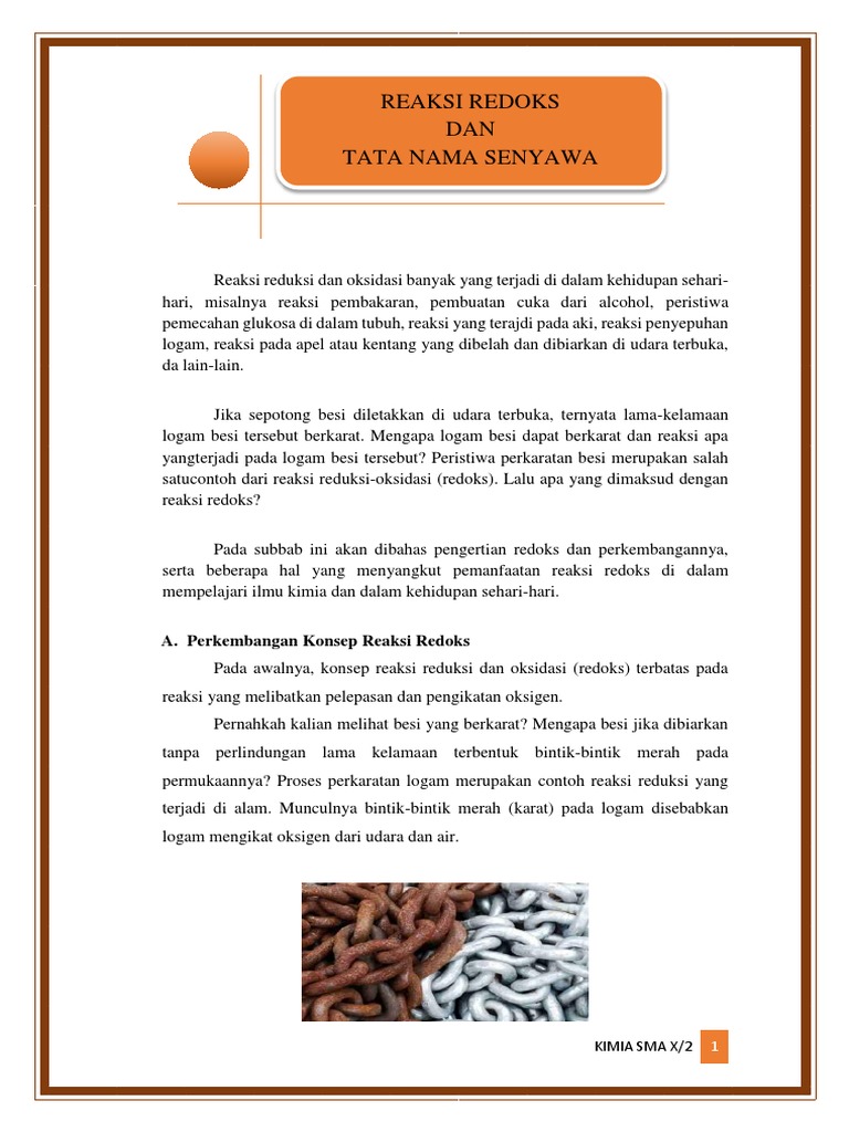 Perubahan Besi Berkarat Termasuk Dalam Perubahan Berikan Alasan Brainly Co Id