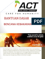 Pengetahuan Dasar Bencana Kebakaran