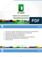 Exposicion Muros de Contencion