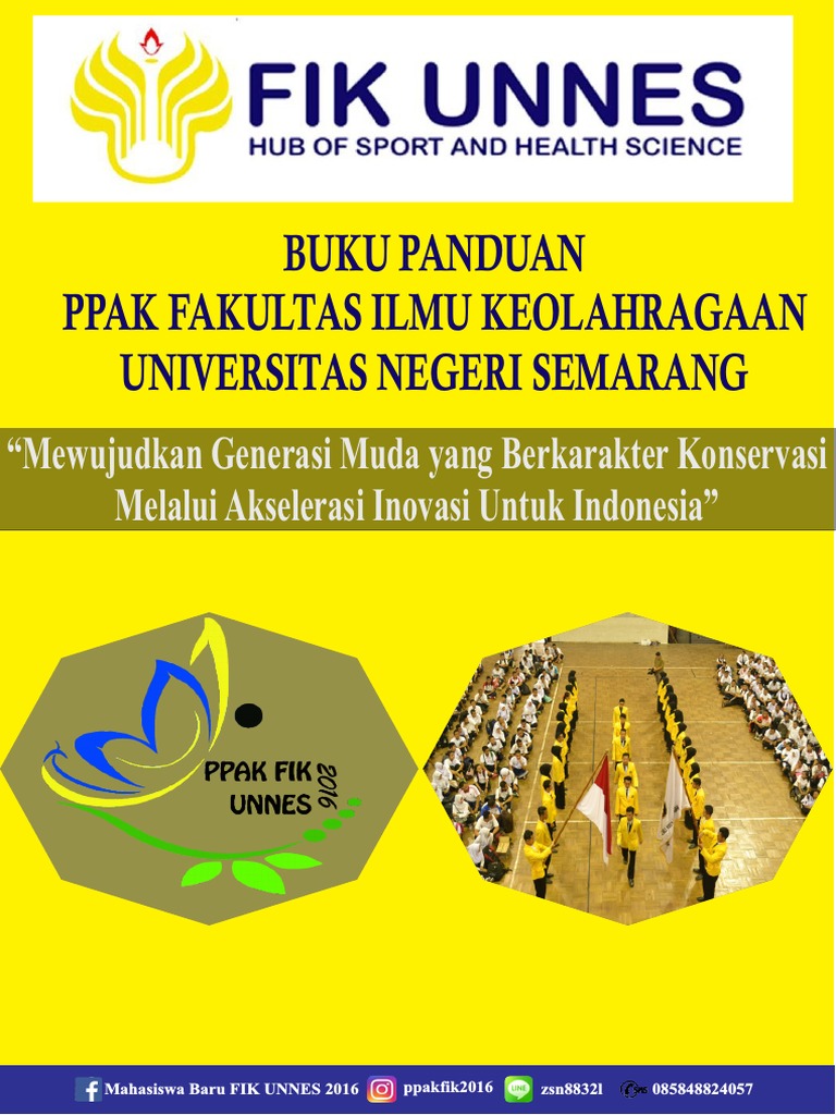 Panduan PPAK Mahasiswa Baru FIK UNNES | PDF