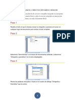 Cómo Utilizar El Corrector Ortográfico en Word