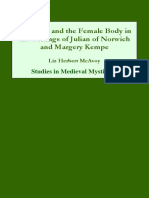 Liz Herbert McAvoy - Authority and The Female Body in The Writings of Julian of Norwich and Margery Kempe (Studies in Medieval Mysticism, Volume 5) - D.S.Brewer (2004) PDF
