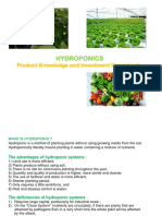 Hidroponik Product Knowledge & Investment Opportunity