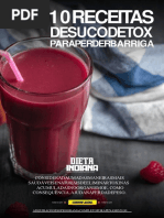  Sucos Detox - PARA PERDER BARRIGA