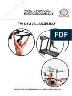 Mi Gym Villangelino proyecto deportivo escolar