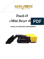 Manual de Operacion y Mantenimiento Mini Dozer Modelo 48 PDF