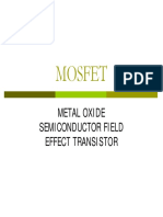 Mosfet: Metal Oxide Semiconductor Field Effect Transistor