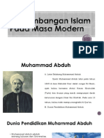 Perkembangan Islam Pada Masa Modern