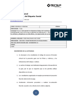 Guía Taller 8 Protocolo de Etiqueta Social