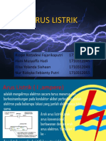 Arus Listrik dan Sifatnya