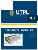 Depósitos litorales: características y dinámica