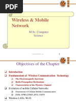 Wireless & Mobile Network: M.Sc. Computer Science