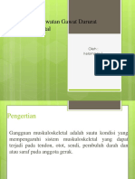 Asuhan Keperawatan Gawat Darurat Musculoskelental: Oleh: Kelompok 1