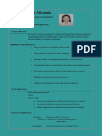 Personal Resume-WPS Office - Recover