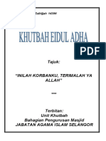 (Rumi) Eiduladha 1439H. Inilah Korbanku, Terimalah Ya Allah PDF