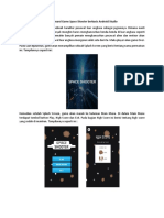 Story Board Game Space Shooter Berbasis Android Studio