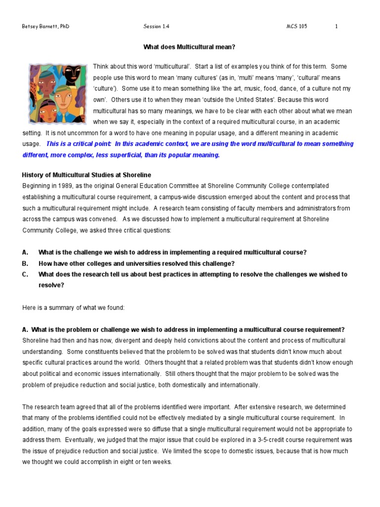 Understanding Multicultural Education | PDF | Prejudices | Multiculturalism