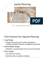 KVR Service Cpacity Planning