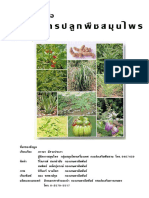 คู่มือการปลูกพืชสมุนไพร สํานักส่งเสริมและฝึกอบรม มหาวิทยาลัยเกษตรศาสตร์ PDF