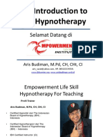 Pengantar Hypnotherapy Basic 1