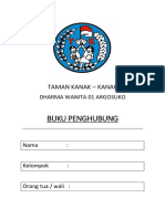 Buku Penghubung TK