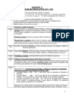 Banking Regulation Act 1949 Summary