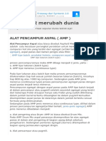 Alat Pencampur Aspal Amp