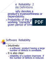 Software Relaibility Models