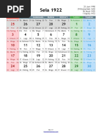 Kalender Masehi 2018 PDF | PDF | Java | Indonesia