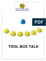 95 Topic For Tool Box Talk PDF