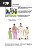Adopción y Adrogación en Derecho Romano | PDF | Adopción | Roma antigua